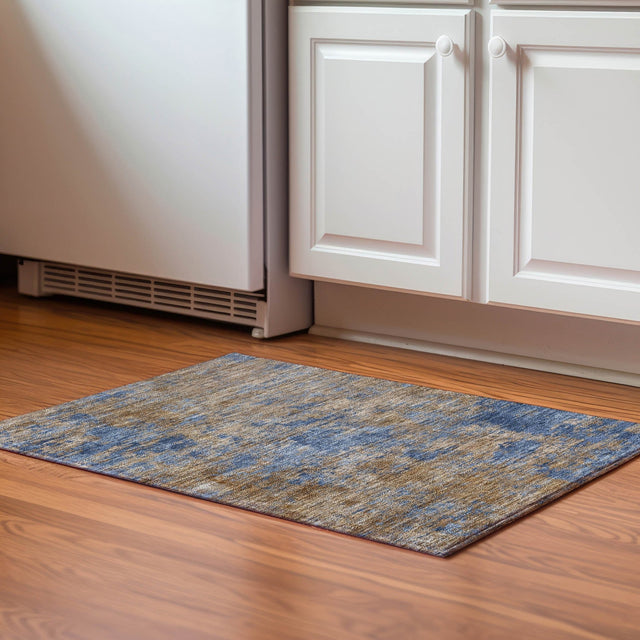Dalyn Kochi KC2 Navy Rug shown in a room