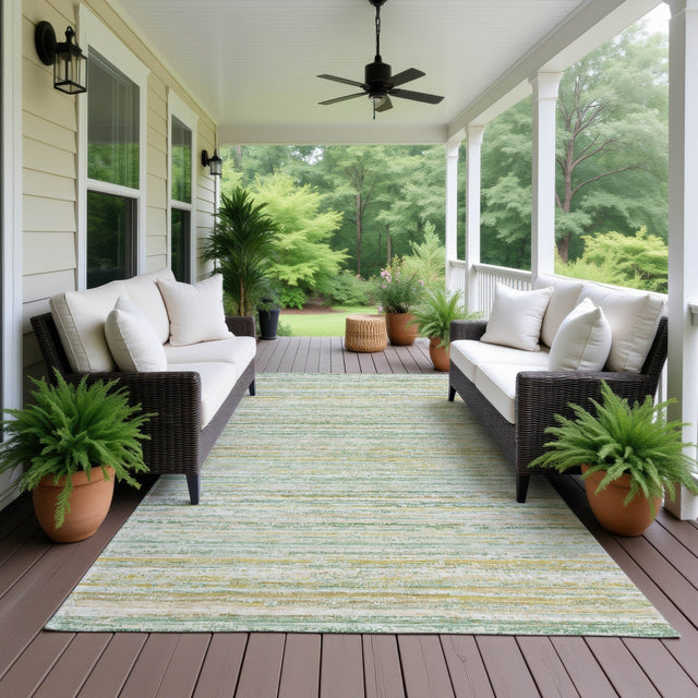 Dalyn Kochi KC3 Mint Rug outdoor lifestyle image