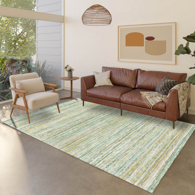 Dalyn Kochi KC3 Mint Rug shown in a room