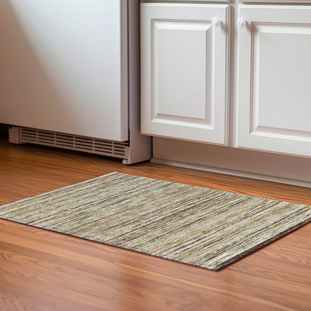 Dalyn Kochi KC3 Mocha Rug shown in a room
