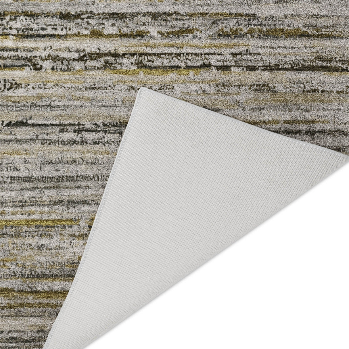Dalyn Kochi KC3 Pewter Rug backing detail