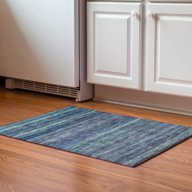 Dalyn Kochi KC5 Blue Rug shown in a room