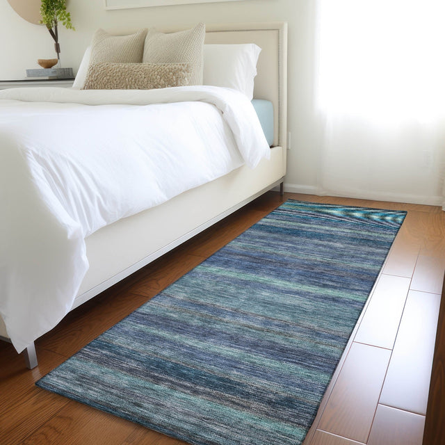 Dalyn Kochi KC5 Blue Rug shown in a room