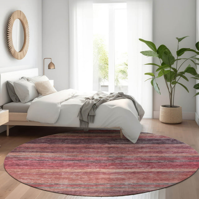 Dalyn Kochi KC5 Merlot Rug shown in a room