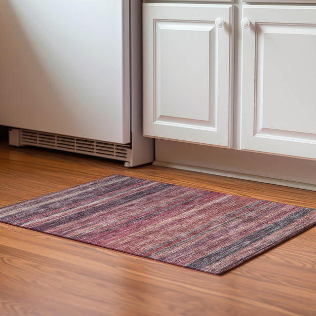 Dalyn Kochi KC5 Merlot Rug shown in a room