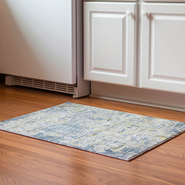 Dalyn Kochi KC6 Blue Rug shown in a room