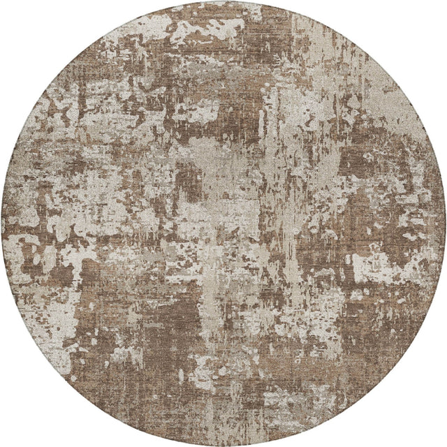 Dalyn Kochi KC7 Brown Rug round rug