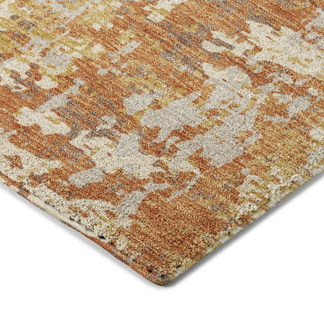 Dalyn Kochi KC7 Copper Rug corner detail