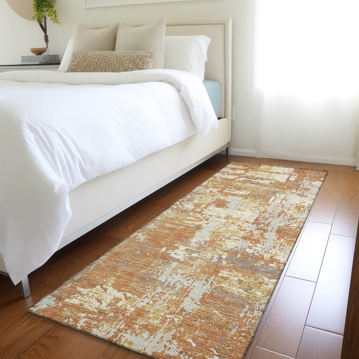 Dalyn Kochi KC7 Copper Rug shown in a room