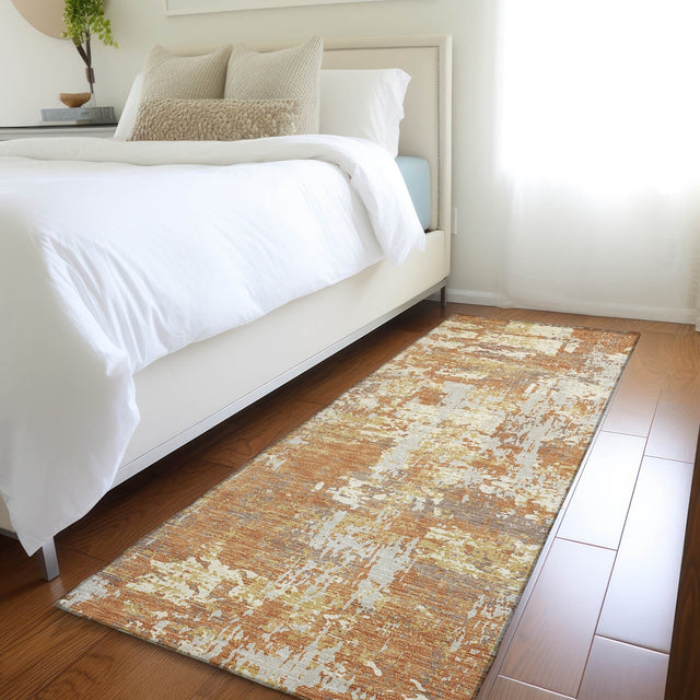 Dalyn Kochi KC7 Copper Rug shown in a room