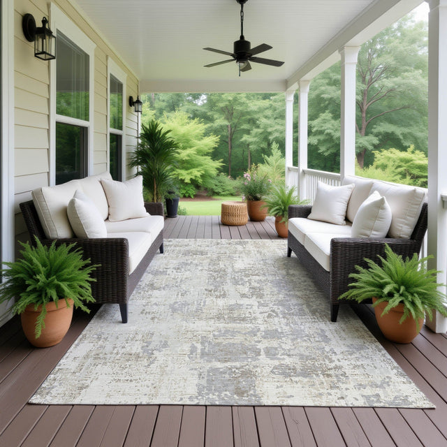 Dalyn Kochi KC7 Linen Rug outdoor lifestyle image