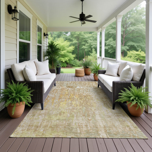 Dalyn Kochi KC8 Khaki Rug outdoor lifestyle image