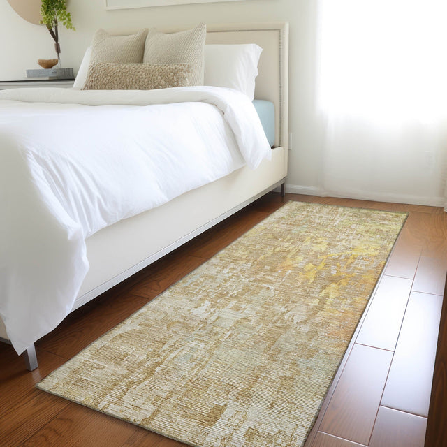 Dalyn Kochi KC8 Khaki Rug shown in a room