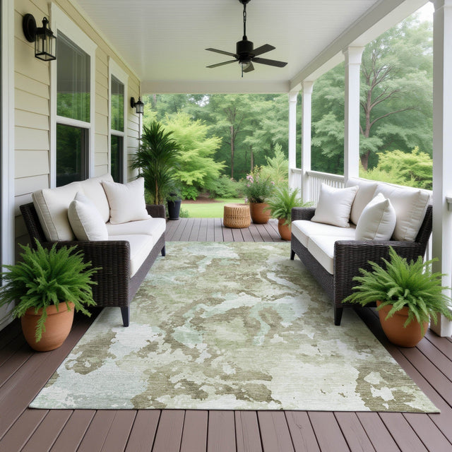 Dalyn Kochi KC9 Aloe Rug outdoor lifestyle image