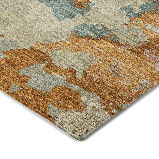 Dalyn Kochi KC9 Copper Rug corner detail