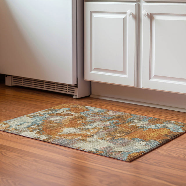 Dalyn Kochi KC9 Copper Rug shown in a room