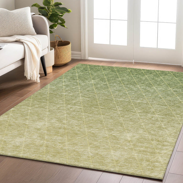 Dalyn Lazio LZ2 Aloe Rug shown in a room