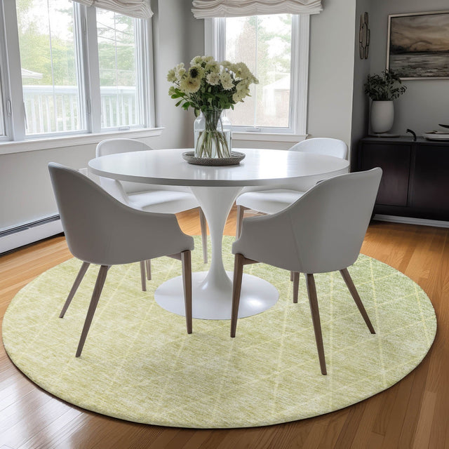 Dalyn Lazio LZ2 Aloe Rug shown in a room