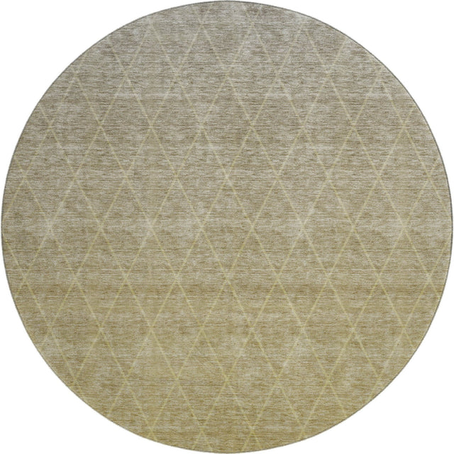 Dalyn Lazio LZ2 Gold Rug round rug