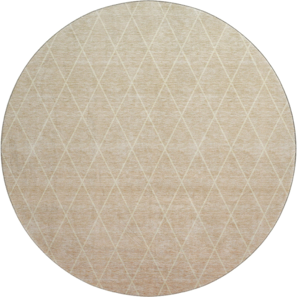 Dalyn Lazio LZ2 Salmon Rug round rug