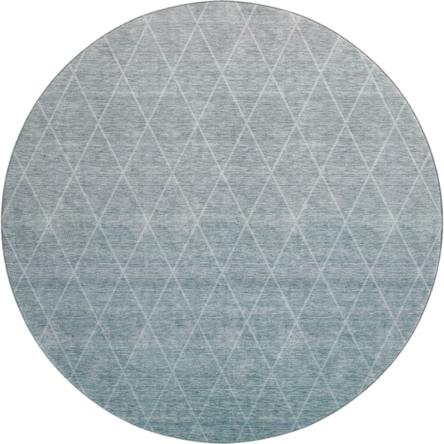 Dalyn Lazio LZ2 Teal Rug round rug
