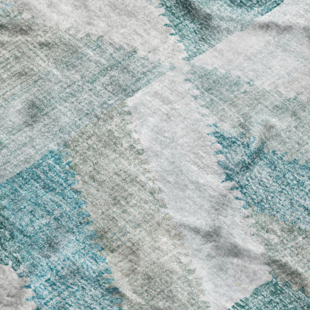 Dalyn Lorenzo LN1 Teal Rug color swatch