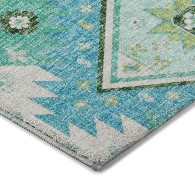 Dalyn Lorenzo LN3 Mint Rug corner detail