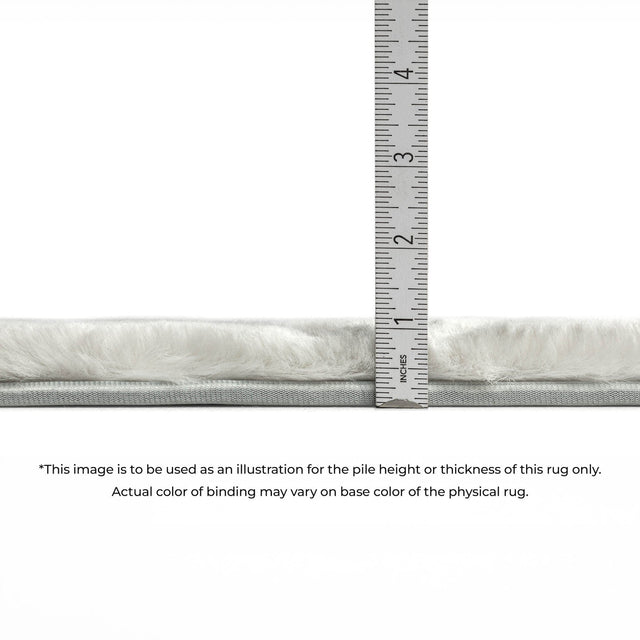 Dalyn Lorenzo LN4 Black Rug pile height detail