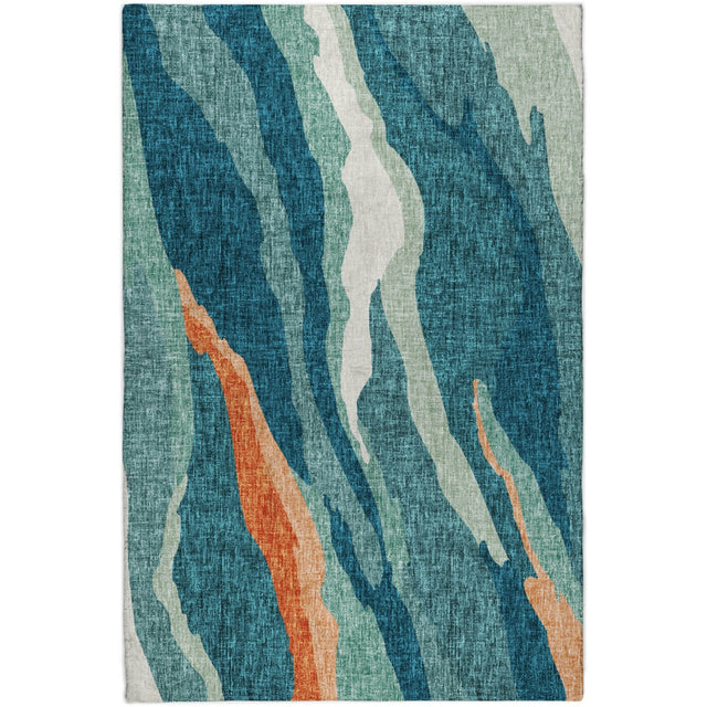 Dalyn Lorenzo LN4 Teal Rug main image