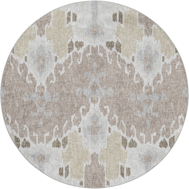 Dalyn Lorenzo LN5 Ivory Rug round rug