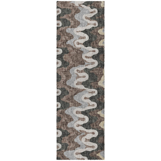 Dalyn Lorenzo LN6 Charcoal Rug runner rug