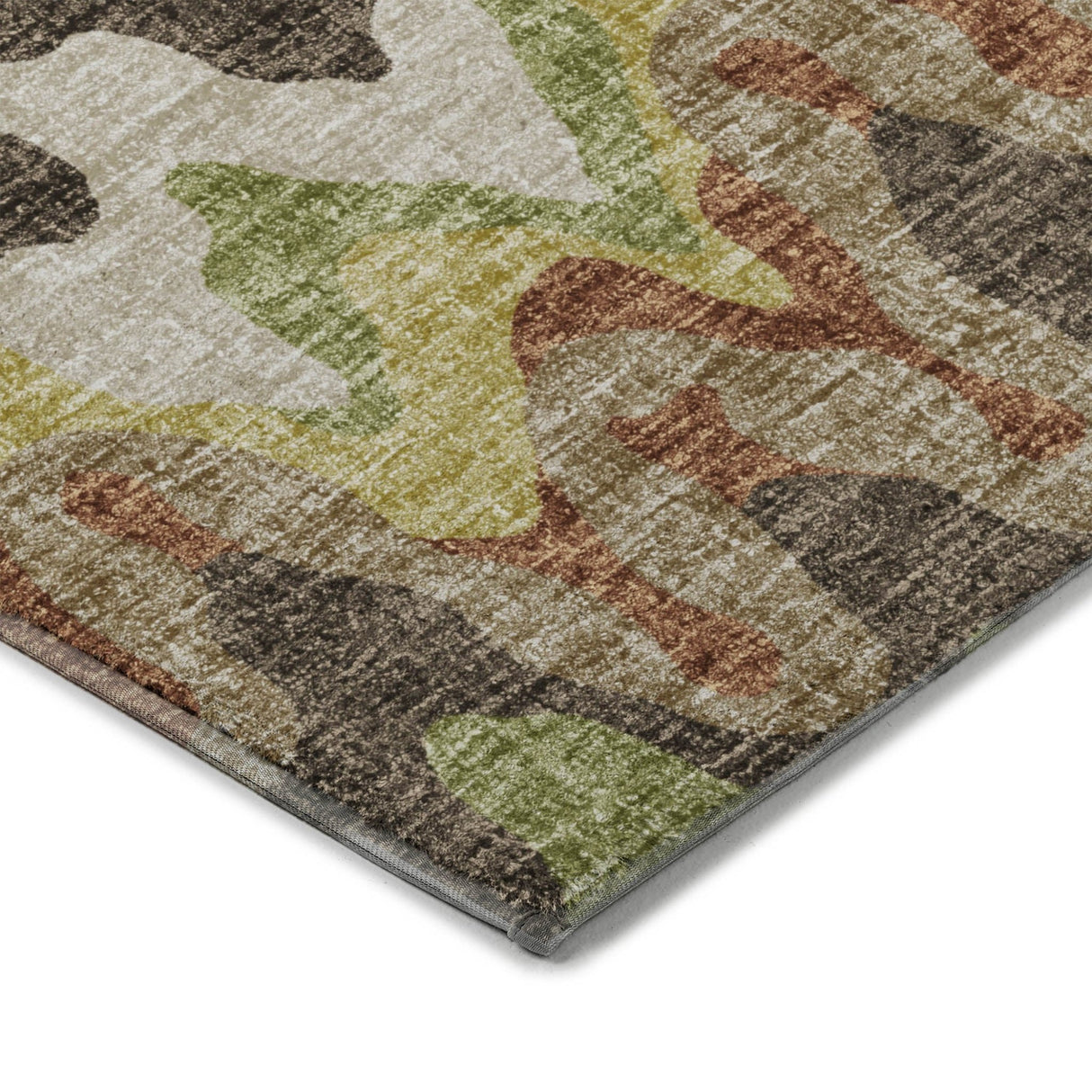 Dalyn Lorenzo LN6 Chocolate Rug corner detail