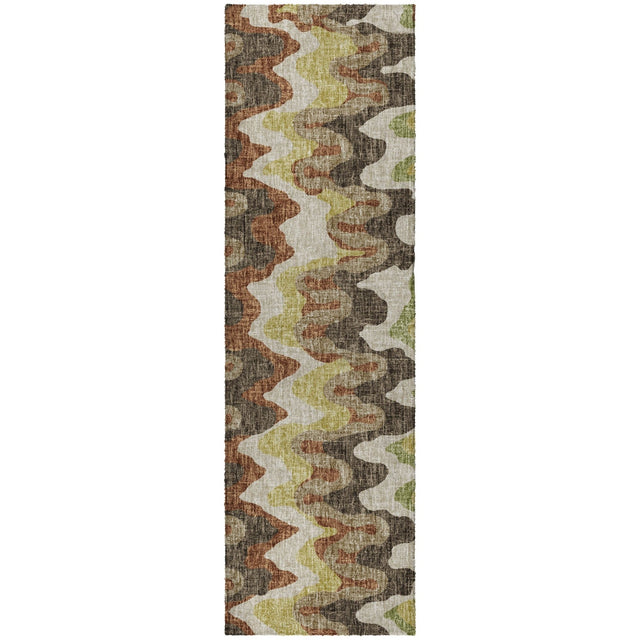 Dalyn Lorenzo LN6 Chocolate Rug runner rug