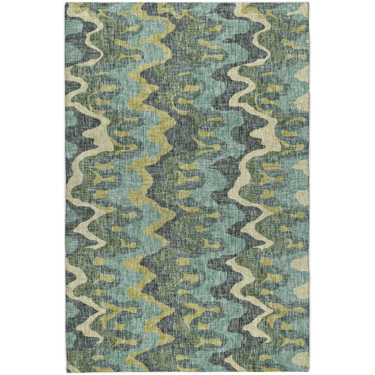 Dalyn Lorenzo LN6 Teal Rug main image