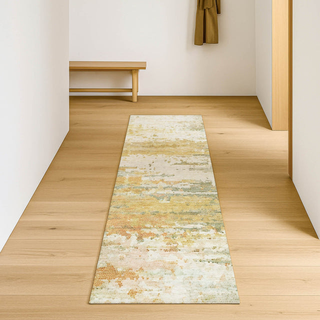 Dalyn Lumara LM1 Aloe Rug shown in a room