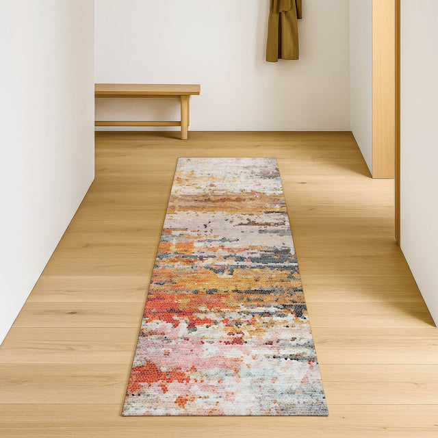 Dalyn Lumara LM1 Volcano Rug shown in a room