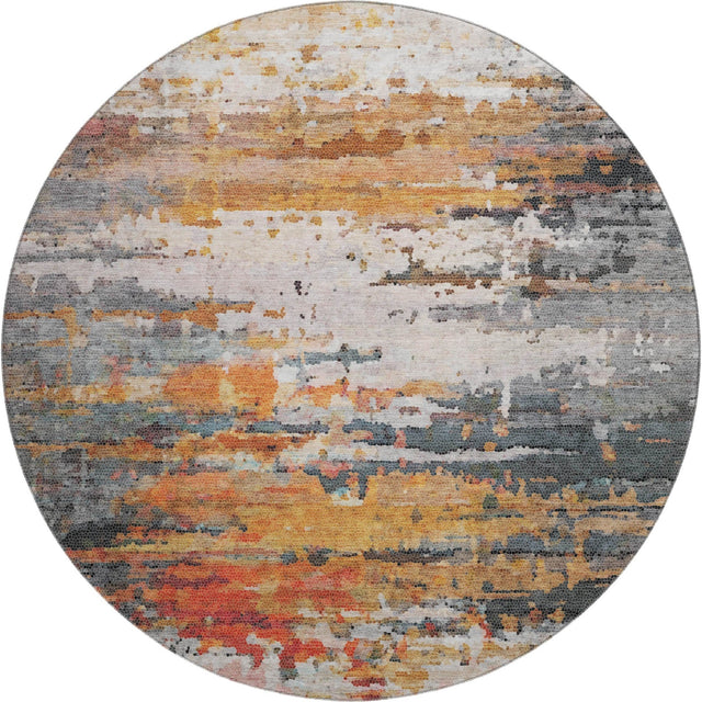 Dalyn Lumara LM1 Volcano Rug round rug