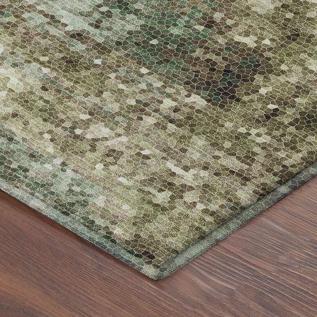 Dalyn Lumara LM2 Aloe Rug corner detail