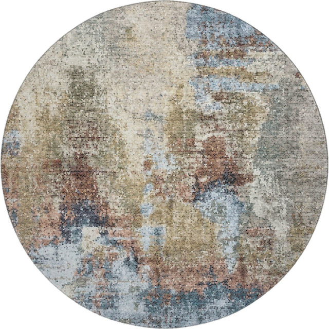 Dalyn Lumara LM2 Putty Rug round rug