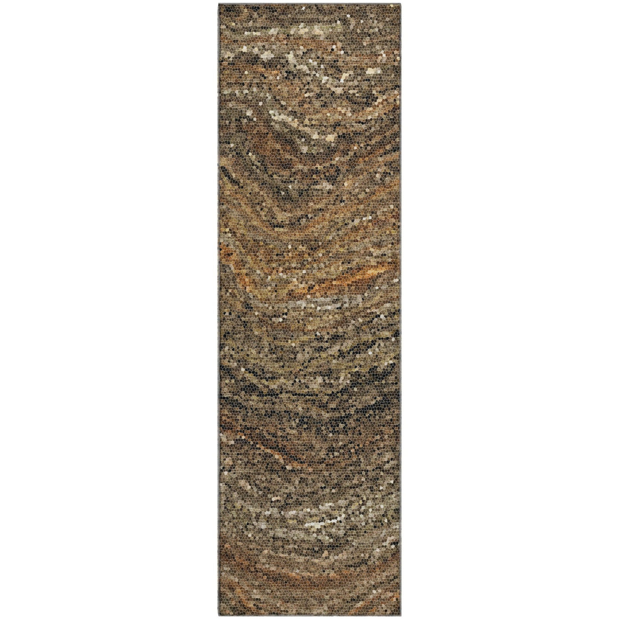 Dalyn Lumara LM3 Brown Rug runner rug