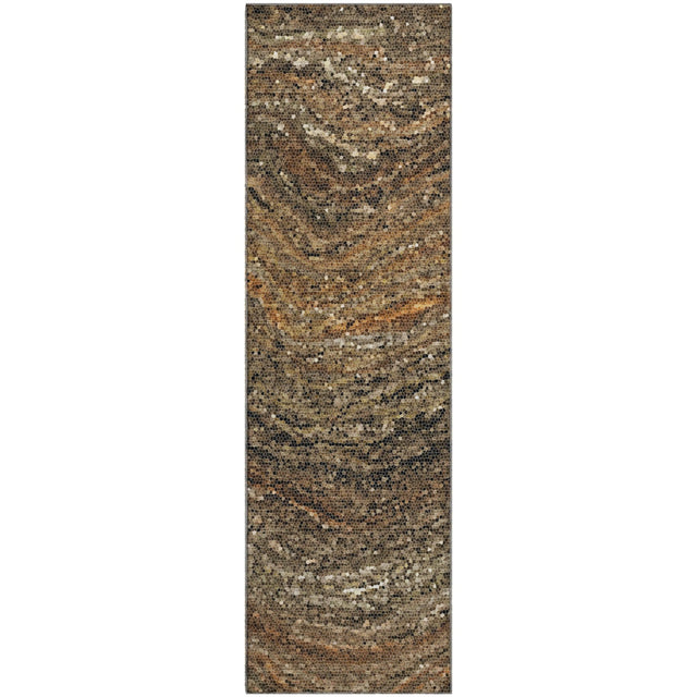 Dalyn Lumara LM3 Brown Rug runner rug