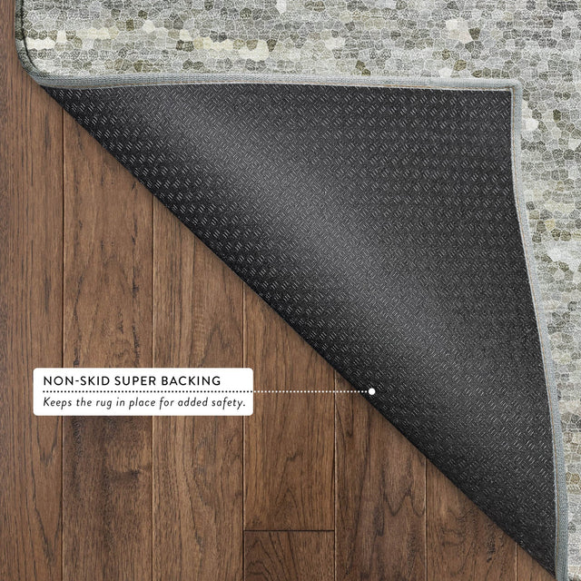 Dalyn Lumara LM3 Granite Rug backing detail
