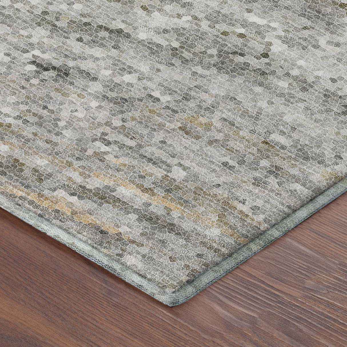 Dalyn Lumara LM3 Granite Rug corner detail