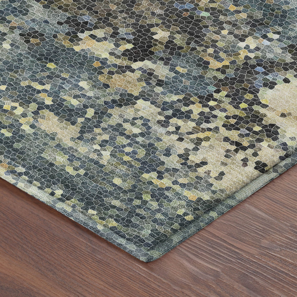 Dalyn Lumara LM4 Multi Rug corner detail