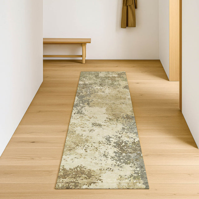 Dalyn Lumara LM4 Wheat Rug shown in a room