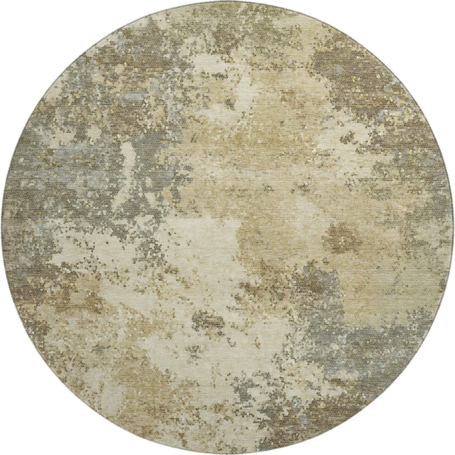 Dalyn Lumara LM4 Wheat Rug round rug