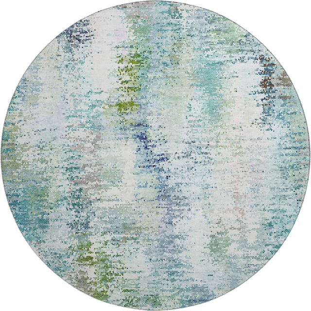 Dalyn Lumara LM5 Aqua Rug round rug