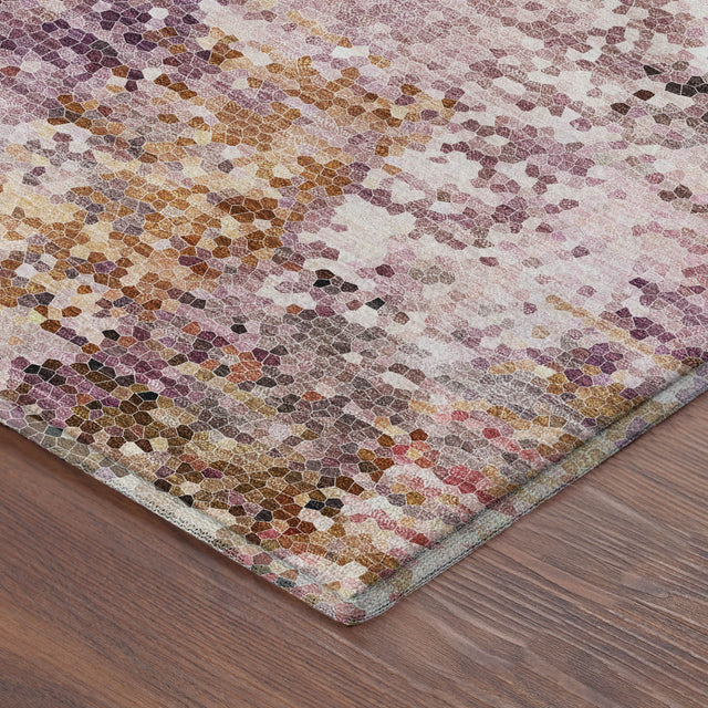 Dalyn Lumara LM5 Blush Rug corner detail
