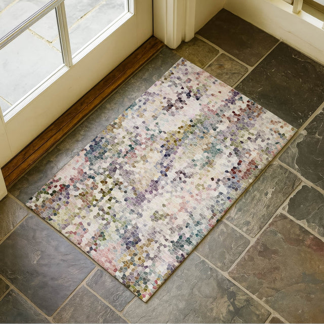 Dalyn Lumara LM5 Confetti Rug shown in a room
