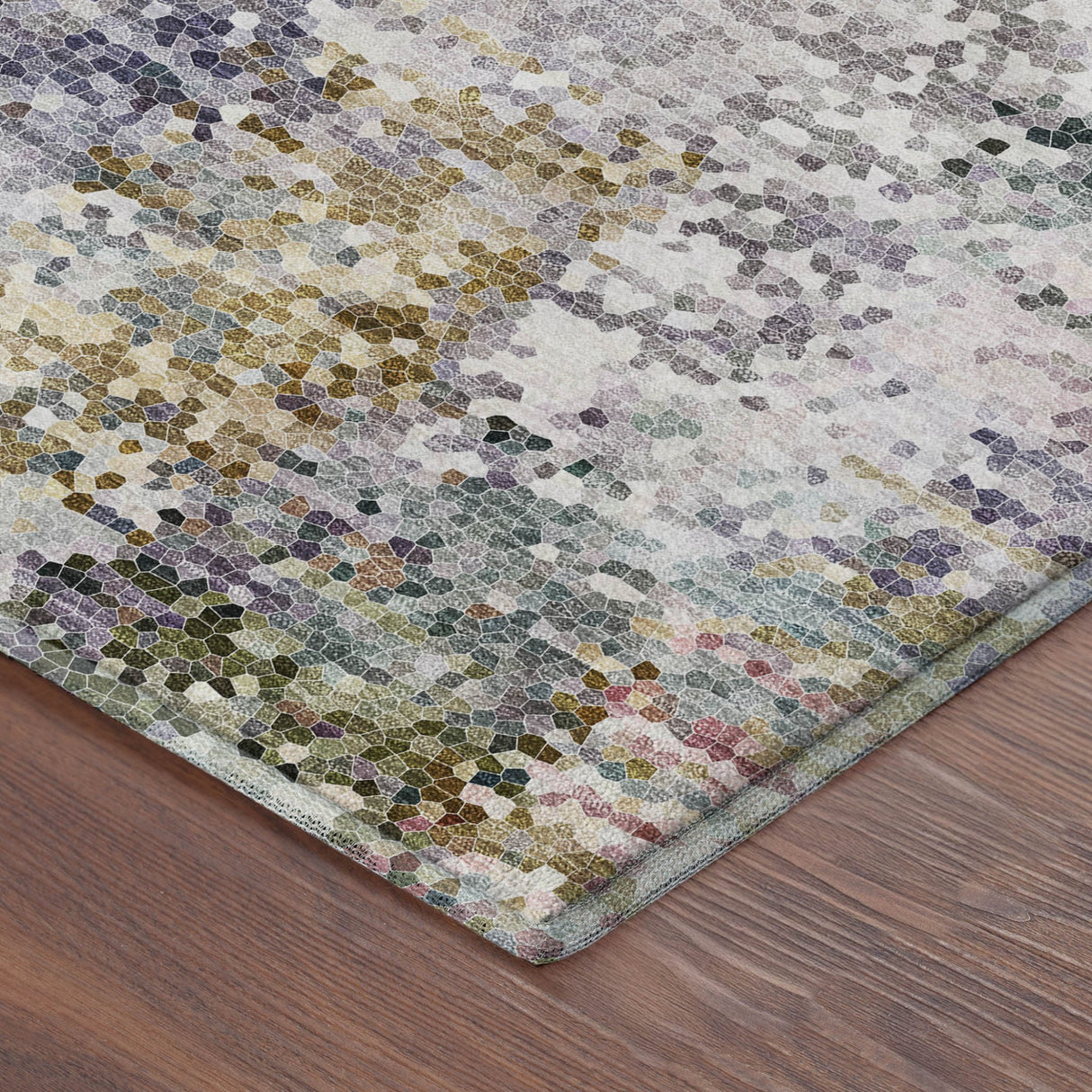 Dalyn Lumara LM5 Confetti Rug corner detail